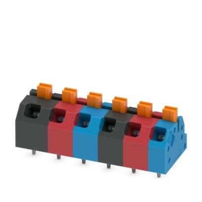 SPTAF 1/ 6-5,0-EL MC:BK-BU - Morsetto per circuito stampato