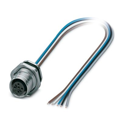 SACC-DSI-FS-5CON-M16/0,5 PP - Connettore a innesto per apparecchiatura parete posteriore