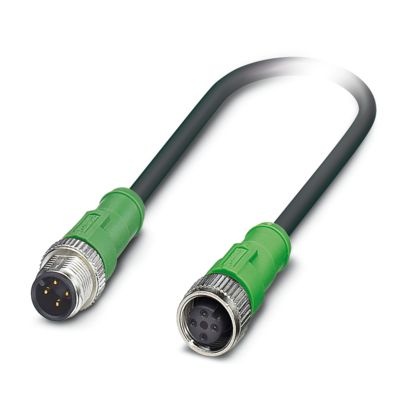 SAC-4P-M12MS/1,0-PVC/M12FS B-L - Cavo per sensore/attuatore