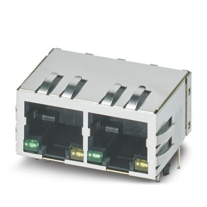 CUC-MP-J1ST-A/2R4LB-LED - Connettori per circuito stampato RJ45 modulari