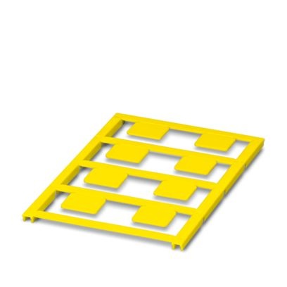 UC-EMLP (17X15) YE CUS - Targhetta in plastica