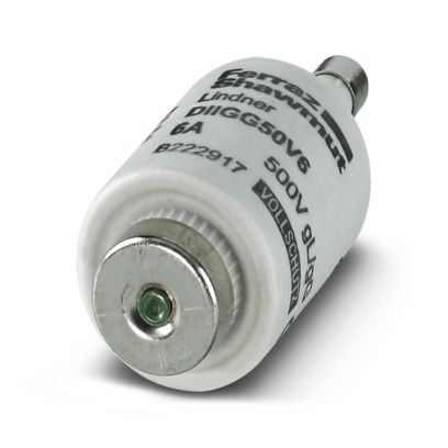 S-II- 6 A/500 V - Cartuccia fusibile