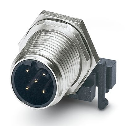 SACC-DSIV-M12MSB-5CON-L 90 - Connettore a innesto per apparecchiatura parete posteriore