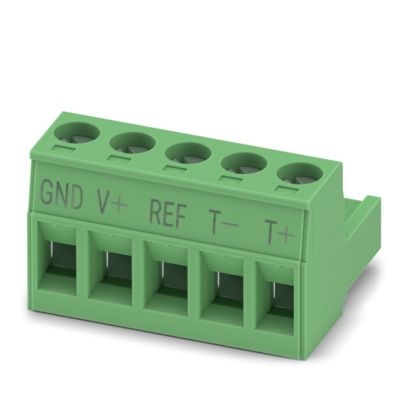MSTB 2,5/ 5-ST-5,08 BD:GND-T+ - Connettore per circuito stampato