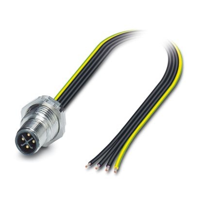SACC-DSI-M12MSS-4CON-M16/0,5PEX - Connettore a innesto per apparecchiatura parete posteriore