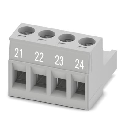 MSTB 2,5/ 4-ST GY BDWH:21-24 - Connettore per circuito stampato