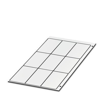 GPE 60X30 WH/R CUS - Materiale per incisione