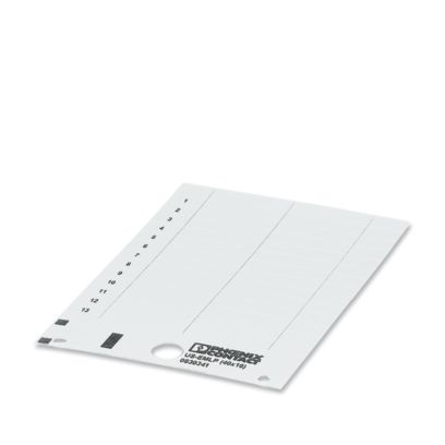US-EMLP (40X10) - Targhetta in plastica