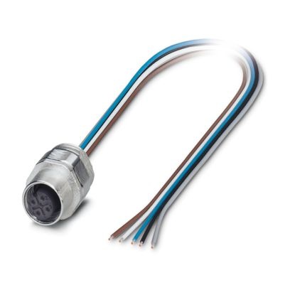 SACC-EC-M12FS-5CON-M16/0,5 - Connettore tipo flush