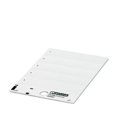 US-EMLP (27X27) - Targhetta in plastica