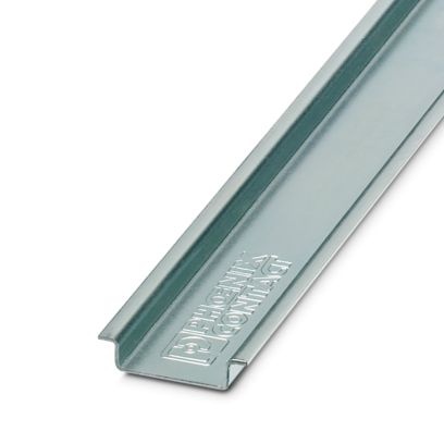 NS 35/ 7,5 AL UNPERF 2000MM - Guida di fissaggio non perforata