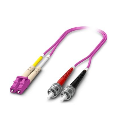 FOC-LC:PA-ST:PA-OM4:D01/2.5 - Cavo in fibra ottica