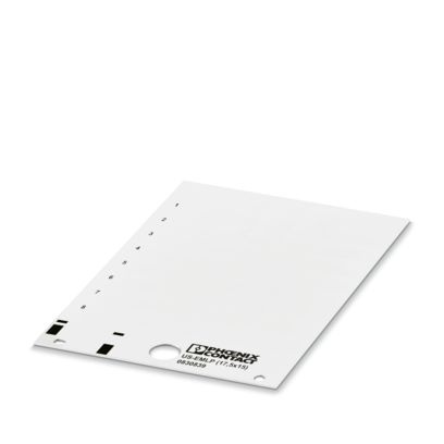 US-EMLP (17,5X15) CUS - Targhetta in plastica
