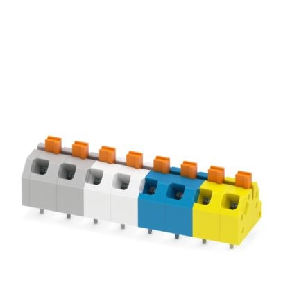 SPTAF 1/ 8-5,0-EL MC:GY-YE - Morsetto per circuito stampato
