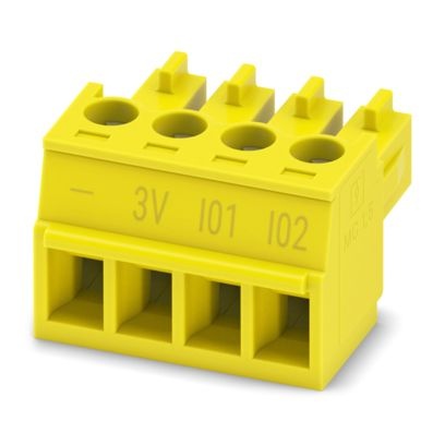 MC 1,5/ 4-ST-3,81 YE BD:-I02 - Connettore per circuito stampato