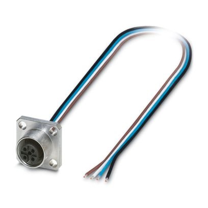 SACC-E-M12FS-4CON-SQ20/ 0,5 - Connettore tipo flush