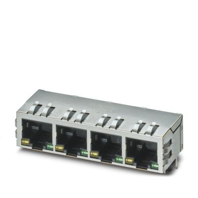 CUC-MP-J1ST-A/4R4LB-LED - Connettori modulari RJ45 per circuito stampato
