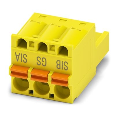 FKC 2,5/ 3-ST YE BD:SIA-SIB SO - Connettore per circuito stampato