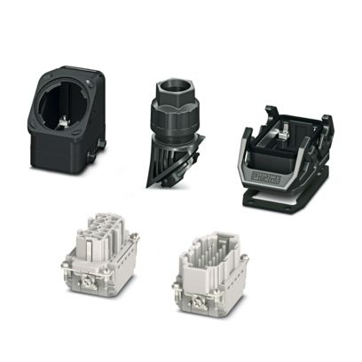 HC-EVO-B10PT-BWD-HL-M25-PLRBK - Set di connettori