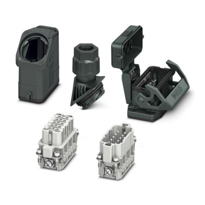 HC-EVO-A10UT-BWSC-HH-M20-PLRBK - Set di connettori