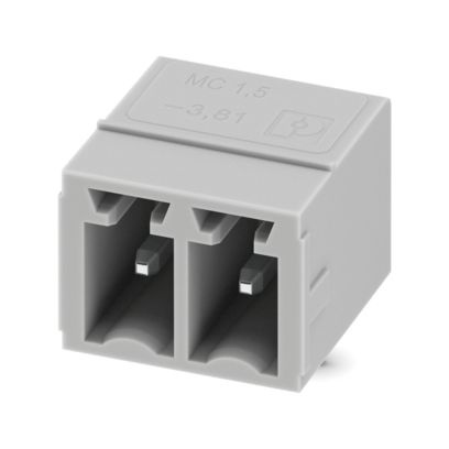 MC 1,5/ 2-G-3,81 GY - Connettore fisso per circuiti stampati
