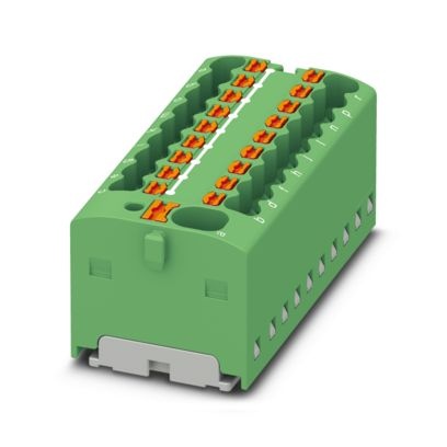 PTFIX 4/18X1,5-G GN - Blocco di distribuzione