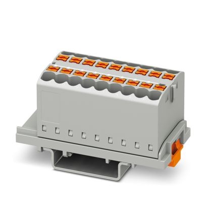 PTFIX 18X2,5-NS35 GY-EX - Blocco di distribuzione