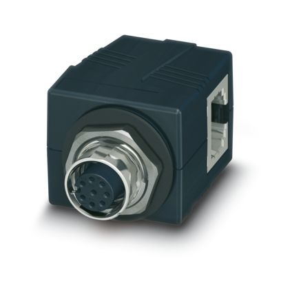 VS-BH-M12FS-8CON-RJ45/ 90 - Passaggio attraverso il quadro di comando