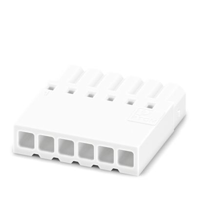 PTCM 0,5/ 6-P-2,5 WH - Connettore per circuito stampato