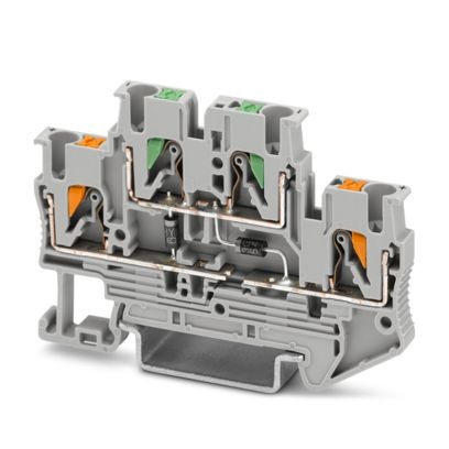 PTTB 2,5-2DIO/UL-O/UR-O/U-OG/O-GN - Morsetto per componenti