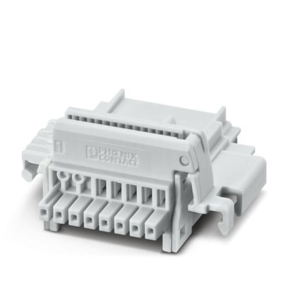 TBUS8-25.0-PPPPPPPS-7035 - Connettore bus per guida di montaggio