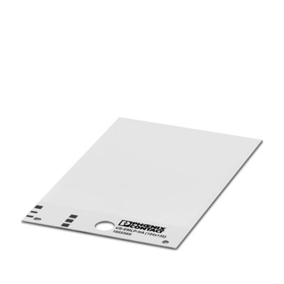 US-EMLP-HA (104X135) - Targhetta in plastica