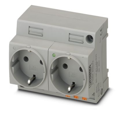 EO-CF/PT/LED/DUO - Presa doppia