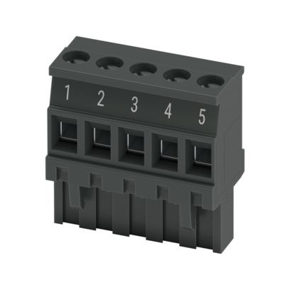 MVSTBR 2,5/ 5-ST-5,08 BK BD1-5 - Connettore per circuito stampato