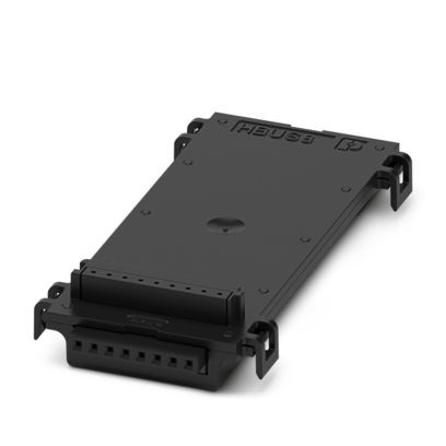 HBUS8 71,6-8P-1S BK - Connettore bus per guida di fissaggio