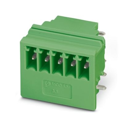 MCO 1,5/ 5-G1R-3,5 GN - Connettore fisso per circuiti stampati