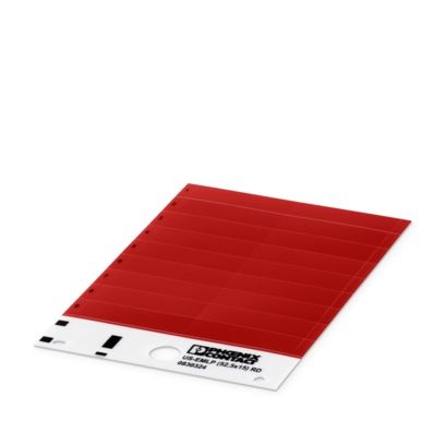 US-EMLP (52,5X15) RD CUS - Targhetta in plastica
