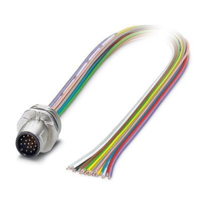 SACC-E-M12MS-17CON-M16/0,5 VAX - Connettore a innesto per apparecchiatura a parete frontale