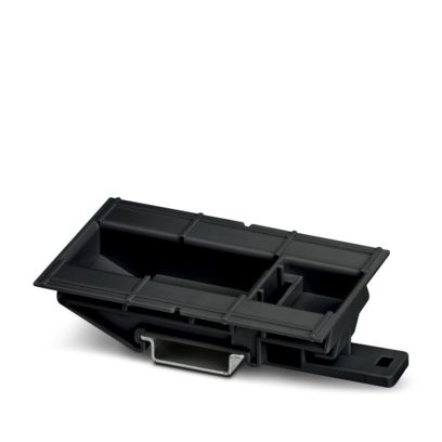 UCS DIN 125-H 9005 - Adattatore per guida di montaggio