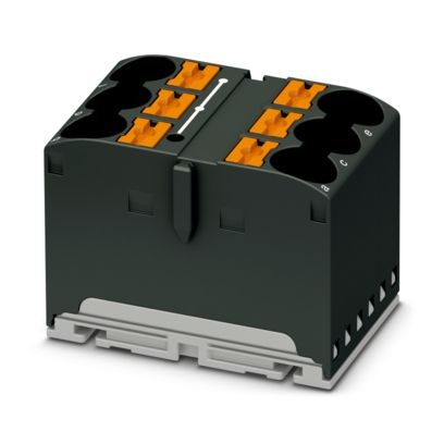 PTFIX 6X10/S-G BK - Blocco di distribuzione