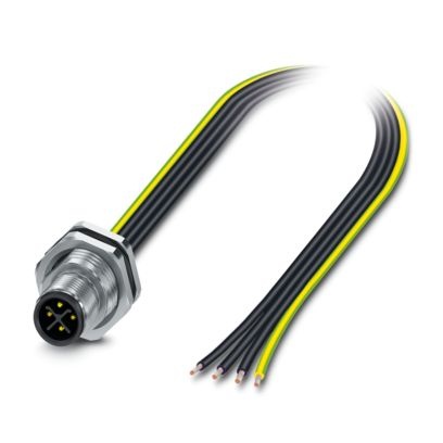 SACC-DSI-M12MSS-4P-M16XL/1,5PEX - Connettore a innesto per apparecchiatura parete posteriore