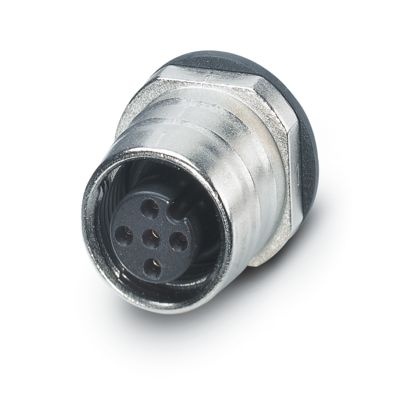 SACC-CI-M12FS-5CON-SCO - Connettore a innesto per apparecchiatura parete posteriore
