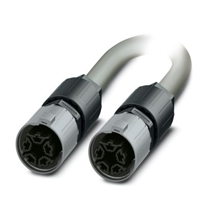 QPD 5P/ 1,0-PVC/5P 5X2,5 BK - Cavo di collegamento
