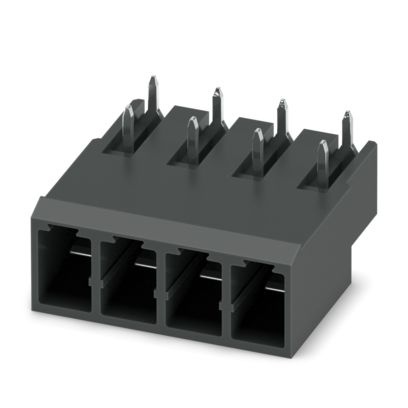 PC 4/ 4-GU-7,62 BK - Connettore fisso per circuiti stampati