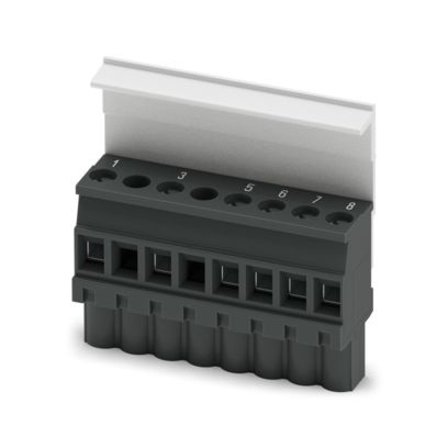 MVSTBW 2,5/ 8-STEH BK PA CS NZ - Connettore per circuito stampato
