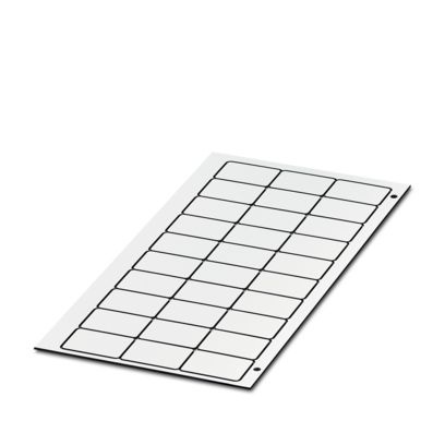 GPE 27X18 WH/R CUS - Materiale di incisione
