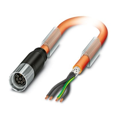 K-7E - OE/010-D00/M17 F8X - Connettore per cavo in plastica stampata su entrambi i lati