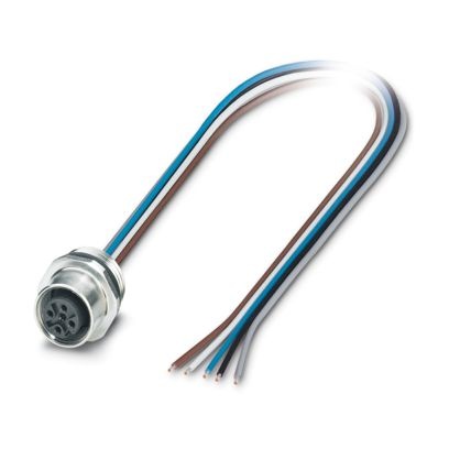 SACC-E-M12FS-5CON-PG9/0,5 VA - Connettore a innesto per apparecchiatura a parete frontale