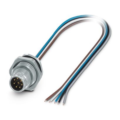 SACC-DSI-MS-8CON-M16/0,5 PP - Connettore a innesto per apparecchio a parete posteriore