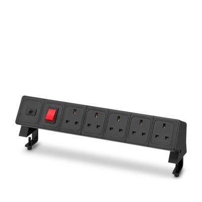 AS-WB-F/POWER STRIP 5 230-G - Ciabatta per banco di lavoro